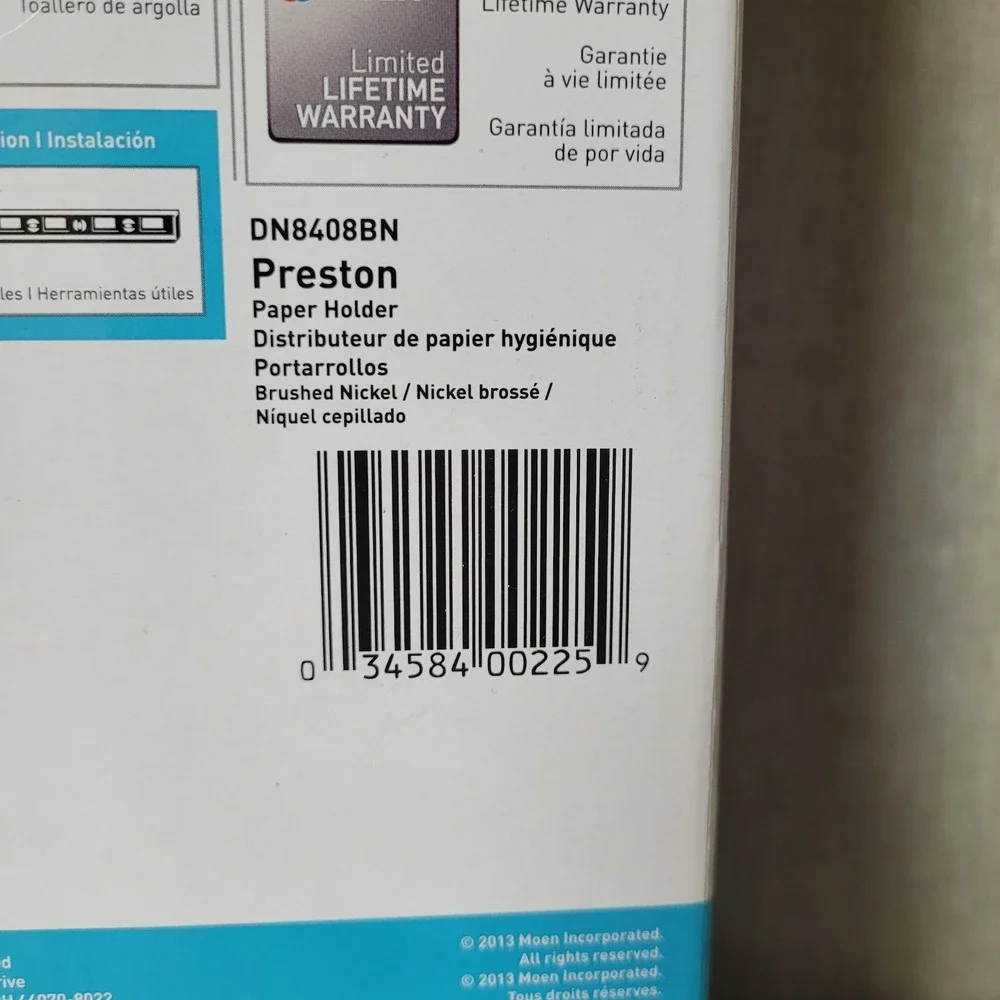 Moen brand new